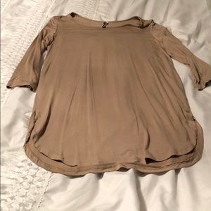 T-shirt dress quarter sleeve